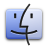 Apple Finder Icon 48x48 png